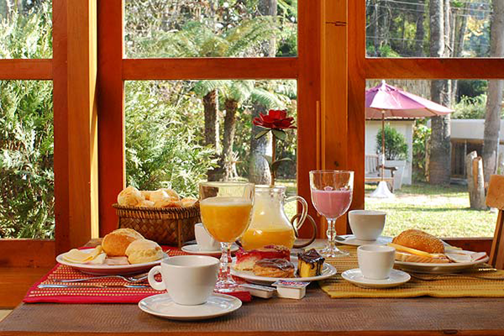 Café da manhã Pousada da Pedra