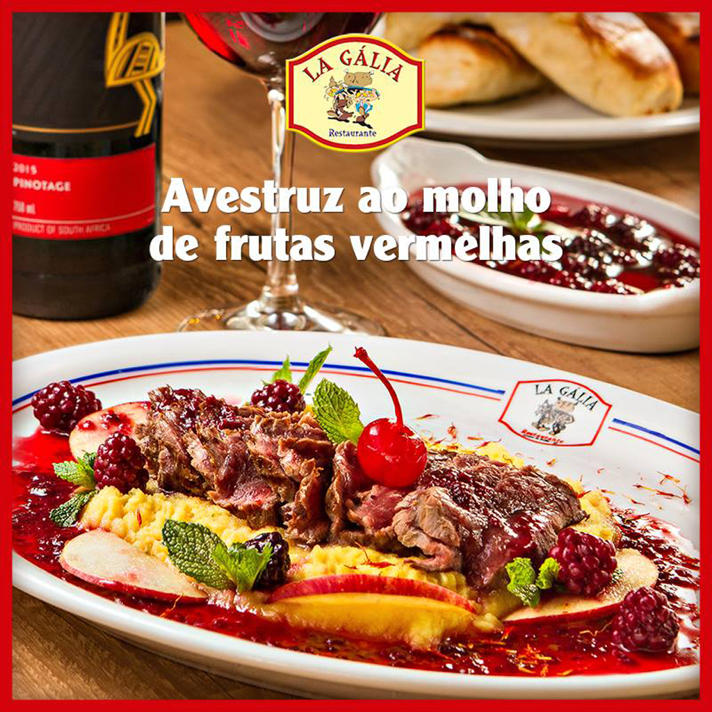 Cardápio Restaurante La Gália