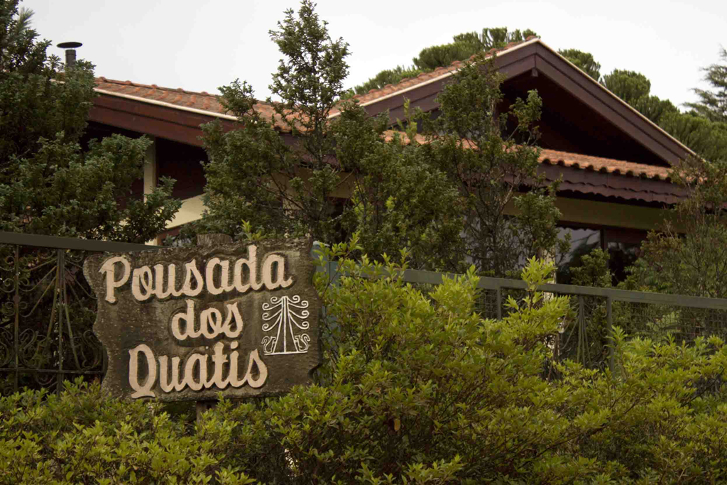 Fachada Pousada dos Quatis