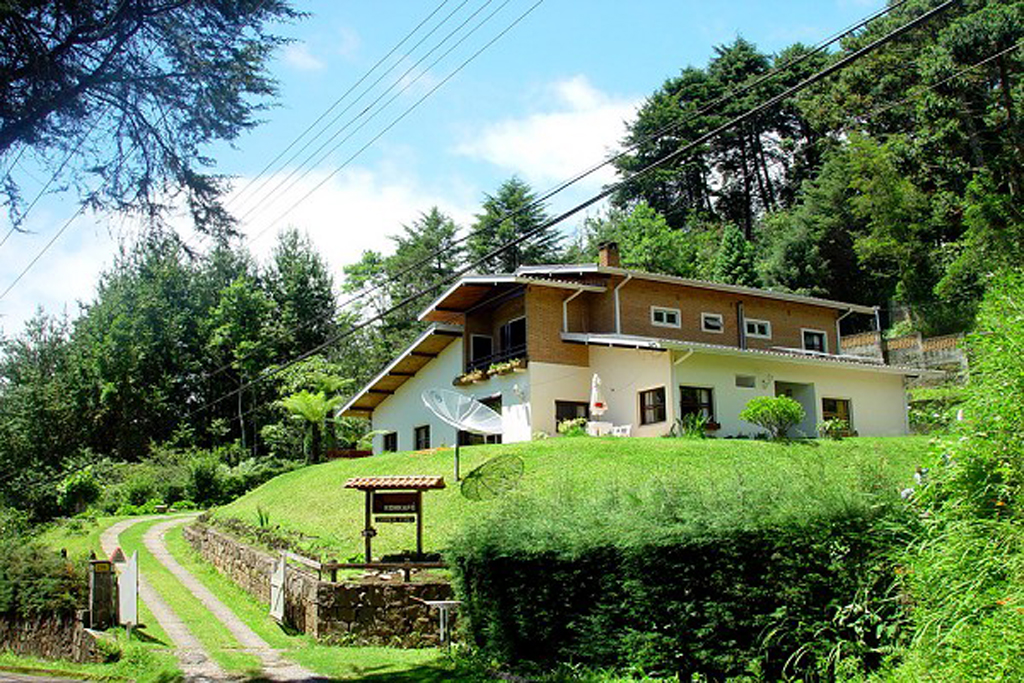 Fachada Pousada Komkafé