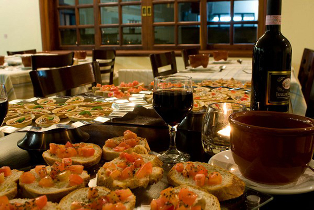 Refeições Pousada Big Bear