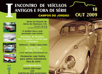 I Encontro de Veículos Antigos e Fora de S&eacute;rie 