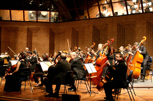 Orquestra Sinfônica do Estado de São Paulo durante lançamento da Programação do Festival de Inverno em Campos do Jordão Orquestra Sinfônica do Estado de São Paulo durante lançamento da Programação do Festival de Inverno em Campos do Jordão