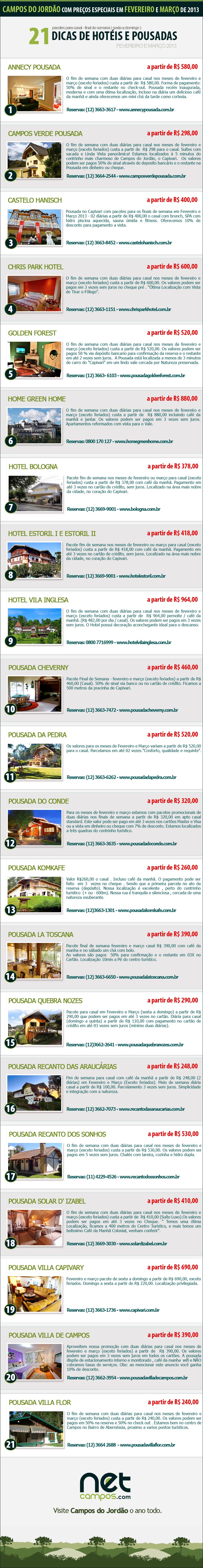 21 Dicas de Hospedagem em Campos do Jordão com preço 21 Dicas de Hospedagem em Campos do Jordão com preço